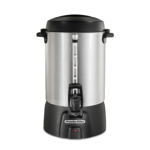 Picture of Hamilton Beach 45060R Proctor-Silex® Coffee Urn 60 cup/2.34 gallon capacity single wall insulation