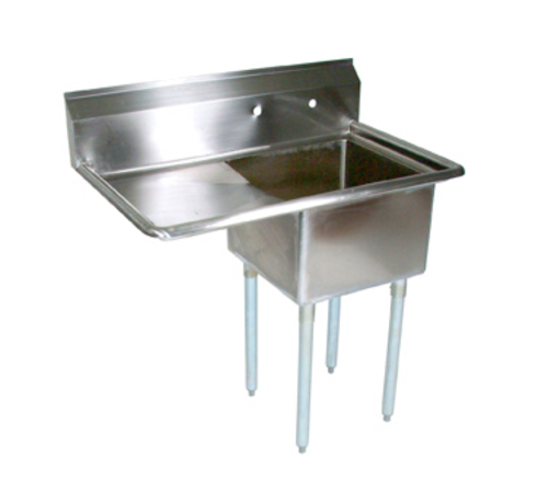 Picture of John Boos E1S8-18-12L18 E-Series Sink 1-compartment 38-1/2"W x 23-1/5"D x 43-3/4"H overall size