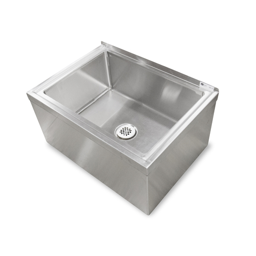 Picture of John Boos PBMS2016-6 Mop Sink floor mounted 24-5/8"W x 19-3/8"D x 10"H overall size