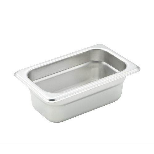 Picture of Winco SPJH-902 Steam Table Pan 1/9 size 6-3/4" x 4-1/4" x 2-1/2" deep