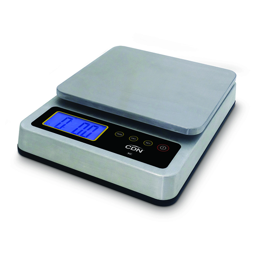 Picture of CDN SD2210X Digital Scale submersible 7-5/8"W x 9-13/16"D x 2-1/4"H overall