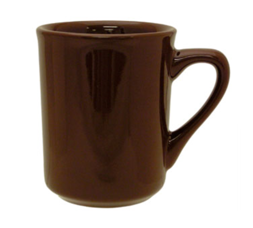 Picture of International Tableware 87241-30 Cancun™ Toledo Mug 8-1/2 oz. 3" dia. x 3-7/8"H Brown Sold by Dozen