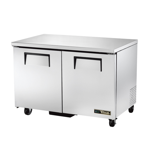 Picture of True Manufacturing TUC-48F-HC Undercounter Freezer w/ (2) stainless steel doors