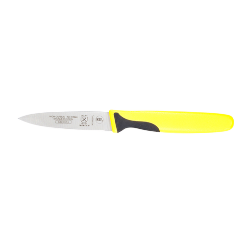 Picture of Mercer Culinary M23930YL Millennia® Color Handles Paring Knife 3" stamped