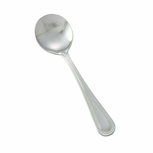 Picture of Winco 0005-04 Dots Bouillon Spoon 6-1/8" 18/0 stainless steel Sold by Dozen