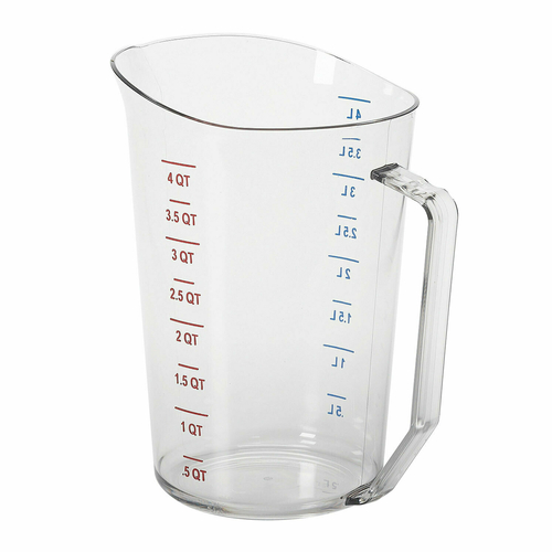 Picture of Cambro 400MCCW135 Camwear® Measuring Cup 4 qt. molded handle