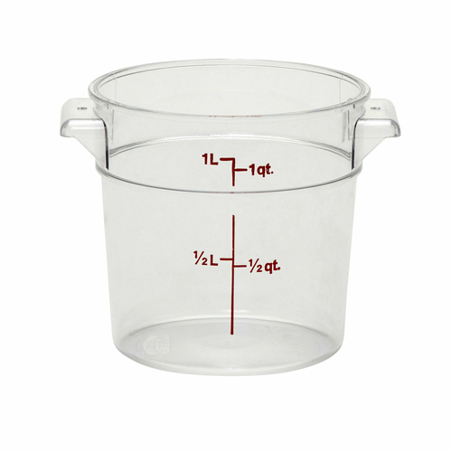 Picture of Cambro RFSCW1135 Camwear® Storage Container round 1 qt.