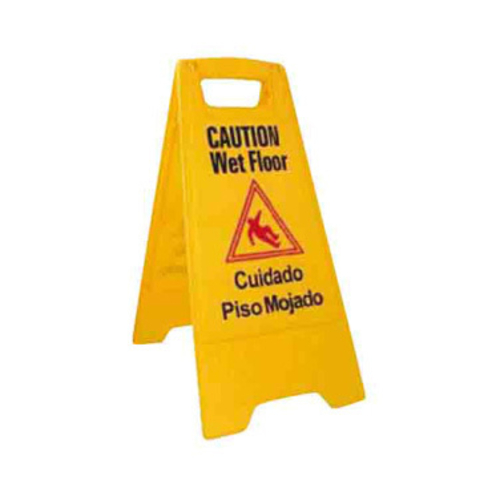 Picture of Winco WCS-25 Wet Floor Caution Sign 12" x 25" high