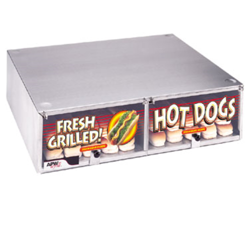 Picture of APW Wyott BC-50 Hot Dog Bun Cabinet 34-11/16" (144) bun capacity