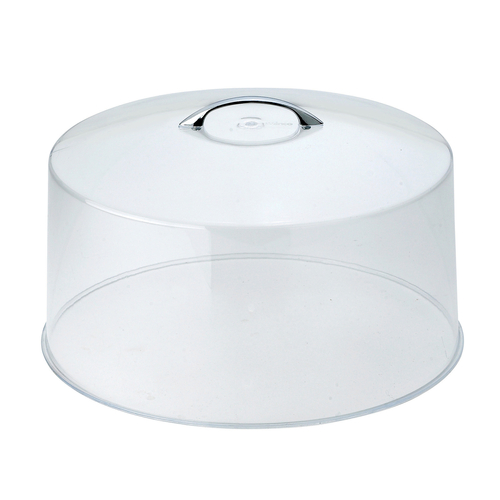 Cake Stand Cover, 12'' dia. x 6-4/5''H, round, assembly required, plastic (purchase in full cases only