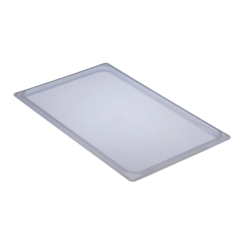 Picture of Cambro 10PPCWSC190 Food Pan Seal Cover full size material is safe from -40°F to 160°F (-4°C to 70°C)