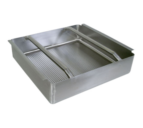 Picture of John Boos PB-DTA-20-01 Dish Table Pre-Rinse Basket with welded slide bar stainless steel construction