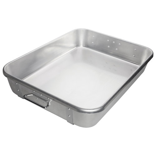 Picture of Winco ALRP-1824 Double Roast Pan 24" x 18" x 4-1/2" deep rectangular