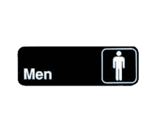 Picture of TableCraft Products 394515 Cash & Carry Sign 3" x 9" "Men"