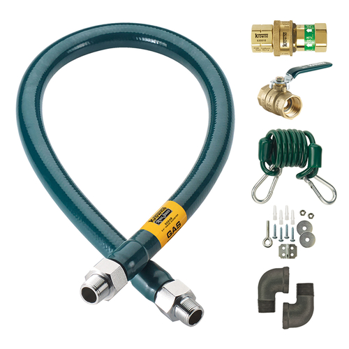 Picture of Krowne M7548K Royal Series Moveable Gas Connection Kit 3/4” I.D. 48” long