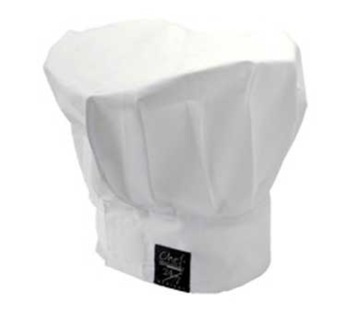 Picture of John Ritzenthaler Company H400WH Chef Revival® Chef's Hat 13" adjustable head band