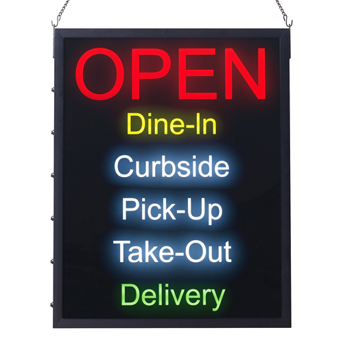 Picture of Winco LED-20 LED Sign 19"W x 24"H rectangular