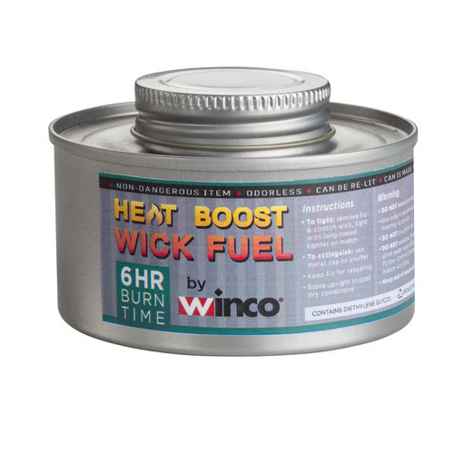Chafing Fuel, 6 hour, wick-type, twist cap, use with chafing dishes & beverage urns (Qty Break = 24