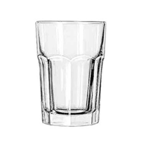 Beverage Glass, 12 oz., DuraTuff, Gibraltar (H 4-7/8''; T 3-1/4''; B 2-5/8''; D 3-1/4'') (36 each pe