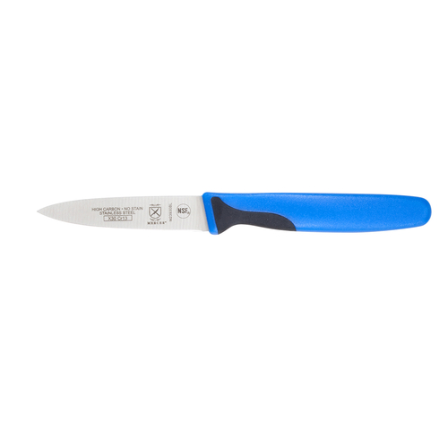 Picture of Mercer Culinary M23930BL Millennia® Color Handles Paring Knife 3" stamped