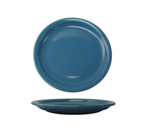 Picture of International Tableware CAN-16-LB Plate 10-1/2" dia. round Light Blue Sold by Dozen