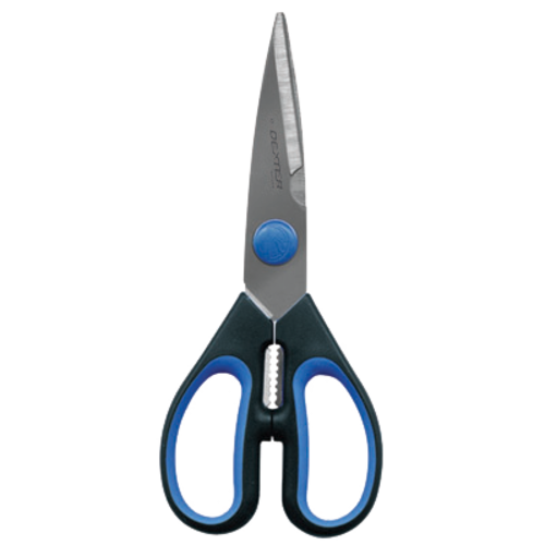 Picture of Dexter Russell SGS01B-CP SofGrip™ (25353) Poultry/Kitchen Shears stain-free high-carbon steel