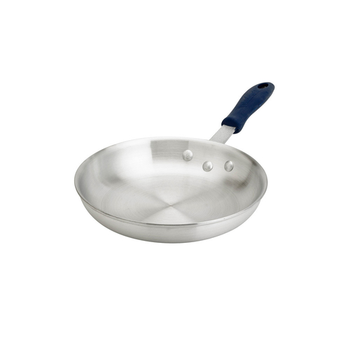 Thermalloy Fry Pan, 10'' dia. x 2'', without lid, Thermogrip removable silicone sleeve, riveted hand