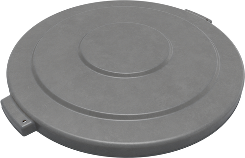 Picture of Carlisle 84105623 Bronco™ Waste Bin Trash Container Lid round 2-3/10"H x 27" dia. (29.29" overall dia.) heavy-duty