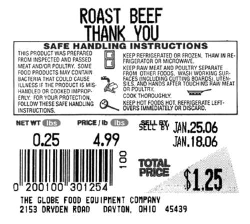 Globe (Middleby) - E12