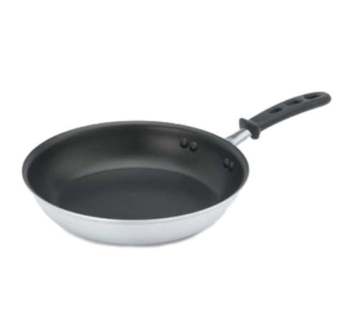 Fry Pan, 10'' Aluminum w/STEEL COAT non-stick coating, GATORGRIP permanently bonded silicone rubber