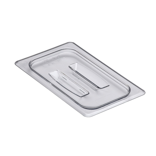 Picture of Cambro 40CWCH135 Camwear® Food Pan Cover 1/4 size with handle