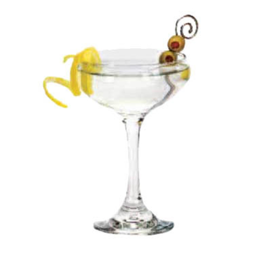 Cocktail Glass, 8-1/2 oz., coupe, Safedge rim & foot guarantee, Perception (H 6''; T 3-3/4''; B 3'';