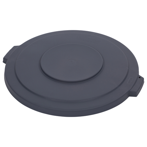 Picture of Carlisle 34103323 Bronco™ Waste Container Lid round 2-1/8"H x 22.5" dia. (25-1/2" dia. with handles)