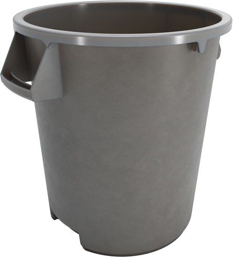 Picture of Carlisle 84101023 Bronco™ Waste Bin Trash Container 10 gallon 17-9/20"H x 15-3/5" dia.