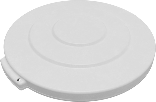 Picture of Carlisle 84102102 Bronco™ Waste Bin Trash Container Lid round 1-22/25"H x 19-4/5" dia. (21-3/5" overall dia.) heavy-duty