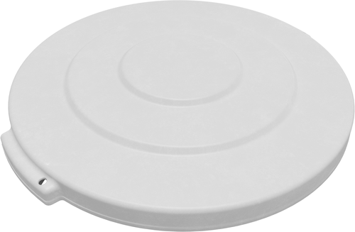 Bronco Waste Container Lid, round, 1-1/4''H x 20'' dia. (23'' dia. with handles), heavy-duty, snap d