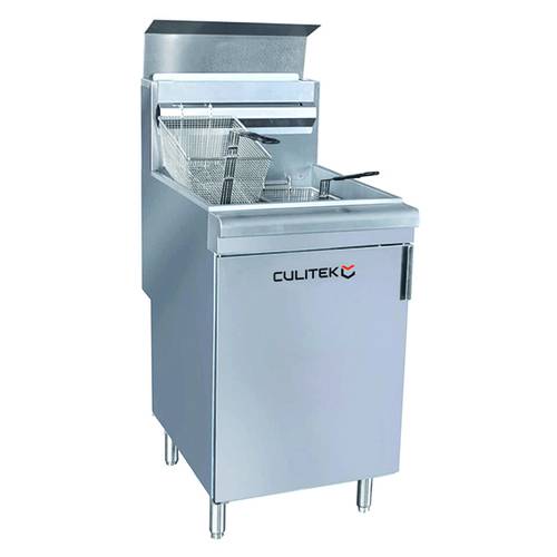 Picture of Culitek CULGF150NG SS-Series Fryer floor standing natural gas