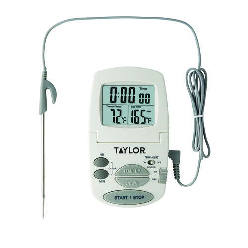 Picture of Taylor Precision 1470FS Cooking Thermometer & Timer digital 32° to 392°F (0° to 200° C) temperature range