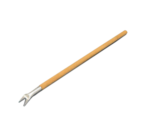 Picture of American Metalcraft BP51 Pizza Bubble Popper 51" long aluminum with wood handle (hand wash only)