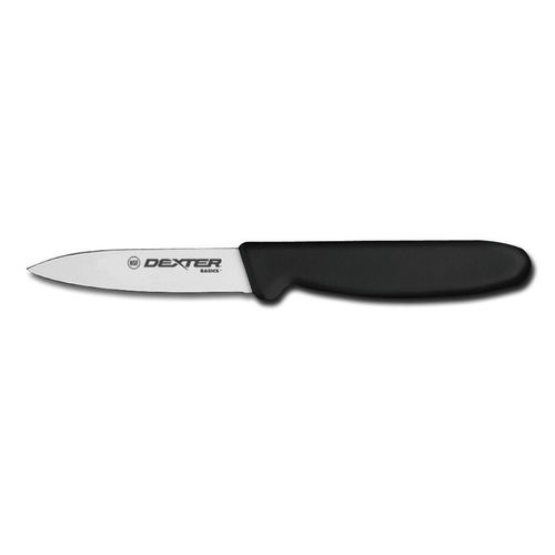 Basics (31611B) Paring Knife, 3-1/8'', tapered point, stain-free, high-carbon steel, polypropylene b