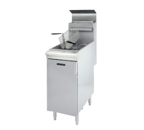 Fryer, Gas, Floor Model, Full Pot