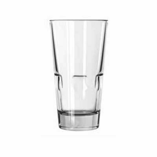 Beverage Glass, 12 oz. (355ml), stackable, heavy sham, DuraTuff, Optiva (H 5-3/4''; T 3-1/8''; B 2-1