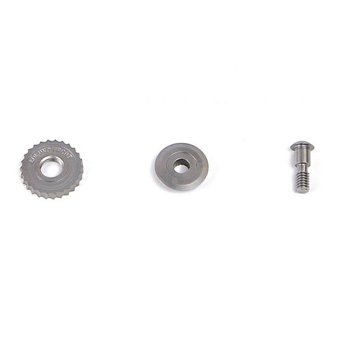 Picture of Edlund KT2326 203 & 266 Replacement Parts Kit includes: (1) G006 - gear eco drive (1) K006 knife eco, and (1) S196 stud eco knife