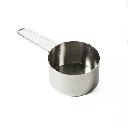 Measuring Cup, 1 cup, with wire loop handle, stainless steel