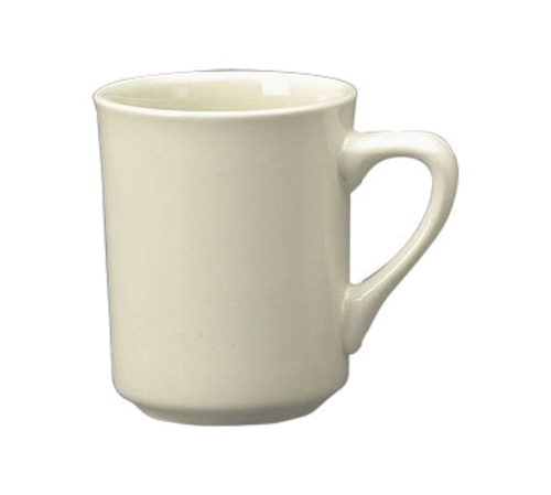 Picture of International Tableware 87241-01 Roma™ Toledo Mug 8-1/2 oz. 3" dia. x 3-7/8"H American White Sold by Dozen