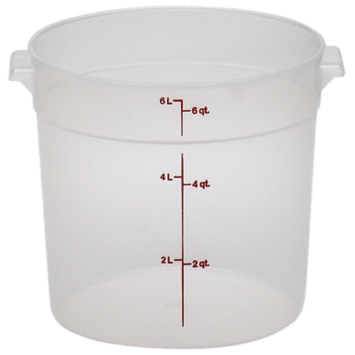 Picture of Cambro RFS6PP190 Storage Container round 6 qt.