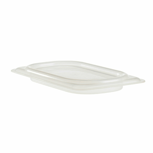 Picture of Cambro 90PPCWSC190 Food Pan Seal Cover 1/9 size material is safe from -40°F to 160°F (-4°C to 70°C)