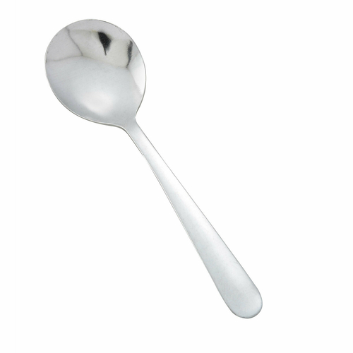 Picture of Winco 0002-04 Windsor Bouillon Spoon 6" 18/0 stainless steel Sold by Dozen