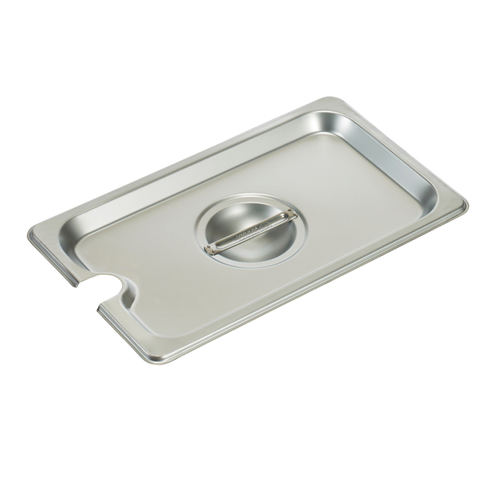 Picture of Winco SPCQ Steam Table Pan Cover 1/4 size slotted