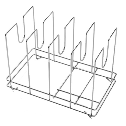 Picture of American Metalcraft 18040 Pizza/Bakers' Screen Rack 14" x 9" x 10-1/2" holds up to 96 screens from 6" to 28" diameter